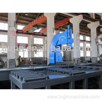 vertical metal cutting band sawing machine